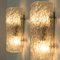 Clear Wave Glass Wall Lights attributed to J.T. Kalmar, Austria, 1960s, Image 10