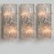 Clear Wave Glass Wall Lights attributed to J.T. Kalmar, Austria, 1960s, Image 3