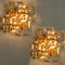 Crystal Gold-Plated Wall Sconce attributed to Kinkeldey, Germany, 1970s 9