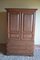 Antique Brown Oak Cabinet 1