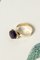 Schwedischer Vintage Mid-Century Ring aus Gold & Amethyst, 1966 6