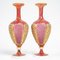 19th Century Bohemian Crystal Vases, Set of 2 3