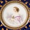 Napoleon III & Eugenie Porcelain Plates from Sevres, Set of 2 6