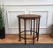 Italian Hexagonal Walnut Side Table with Bobbin Turned Legs, 1890s 6