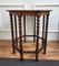 Italian Hexagonal Walnut Side Table with Bobbin Turned Legs, 1890s 5