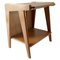 French Oak Side Table from Guillerme & Chambron, 1960s, Image 1