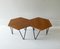 Tavolini bassi esagonali di Isa Bergamo per Gio Ponti, Italia, anni '50, set di 2, Immagine 8