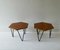 Italian Hexagonal Low Tables by Isa Bergamo for Gio Ponti, 1950s, Set of 2 3