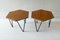 Italian Hexagonal Low Tables by Isa Bergamo for Gio Ponti, 1950s, Set of 2 10