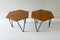 Tavolini bassi esagonali di Isa Bergamo per Gio Ponti, Italia, anni '50, set di 2, Immagine 10