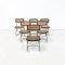 Mid-Century Modern Italian Cane Chairs, 1960s, Set of 6 2