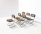 Mid-Century Modern Italian Cane Chairs, 1960s, Set of 6 5