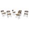 Mid-Century Modern Italian Cane Chairs, 1960s, Set of 6 1