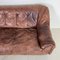 Danish 3-Seat Sofa in Brown Leather, 1970s 5