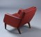Vintage Danish Cognac Leather Lounge Chair, 1960s, Image 3