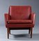 Vintage Danish Cognac Leather Lounge Chair, 1960s, Image 6
