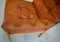 Vintage Swedish Cognac Leather Lounge Chairs from Gote Mobler, Set of 2, Image 8