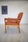 Vintage Swedish Cognac Leather Lounge Chairs from Gote Mobler, Set of 2, Image 4