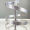 Italian Art Deco Spiral-Shaped Umbrella Stand in Cast Aluminum, 1920s 9