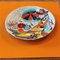Mid-Century Scanware Pottery Plate with Sgraffito Design by Coccio, 1960s, Image 2