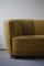 Mid-Century Modern Danish 3-Seat Banana Sofa, 1940s 7