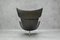 Imola Armchair in Black Leather, Image 5