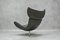 Imola Sessel aus schwarzem Leder 4