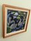 Swedish Artist, Magpies, 1950s, Oil on Board, Framed, Image 2