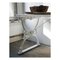 Antique Garden Table in Painted Cast Iron with Wooden Top 6