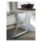 Table de Jardin Antique en Fonte Peinte avec Plateau en Bois 6