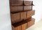 Vintage Danish Wall System in Rosewood by Thygesen & Sørensen, 1960s, Image 8