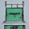Iron Nightstand with Brass Details, 1890s 10