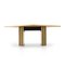 Square Travertine Coffee Table from Poltrona Frau, 1970s 7