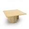 Square Travertine Coffee Table from Poltrona Frau, 1970s 2
