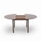 Wooden Dining Table with Round Extendable Top, 1960s, Image 7