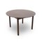 Wooden Dining Table with Round Extendable Top, 1960s, Image 1