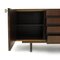 Sideboard aus Holz mit Schubladen, 1960er 10