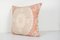 Vintage Neutral Pink Samarkand Suzani Cushion Cover, Image 3