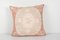 Vintage Neutral Pink Samarkand Suzani Cushion Cover 1