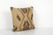 Decorative Handmade Kilim Cushion Cover in Sand, Image 2