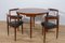 Mid-Century Teak Dining Table and Chairs Set by Hans Olsen for Frem Røjle, 1950s, Set of 5 6