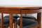 Mid-Century Teak Dining Table and Chairs Set by Hans Olsen for Frem Røjle, 1950s, Set of 5, Image 5