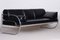 Bauhaus Black Leather and Tubular Chrome Sofa attributed to Robert Slezák, 1930s 6