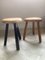 Small Stools in the style of Perriand, 1960, Set of 2 1