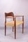 Model MK213 Carver Chairs by Arne Hovmand-Olsen for Mogens Kold, 1950s, Set of 2 11