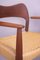 Model MK213 Carver Chairs by Arne Hovmand-Olsen for Mogens Kold, 1950s, Set of 2 4
