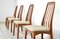 Mid-Century Scandinavian Teak & Wool Dining Chairs, 1960s, Set of 4 6
