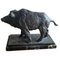 Patinated Bronze Sculpture of a Boar, 1960s 3