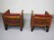 Amsterdam School Armchairs in Oak, 1920s, Set of 2, Image 3