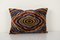 Blue Velvet Ikat Cushion Cushion Cover, Image 1